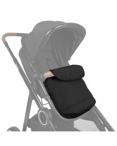 Voetenzak - Beenkap voor Baninni Luiz kinderwagen zwart